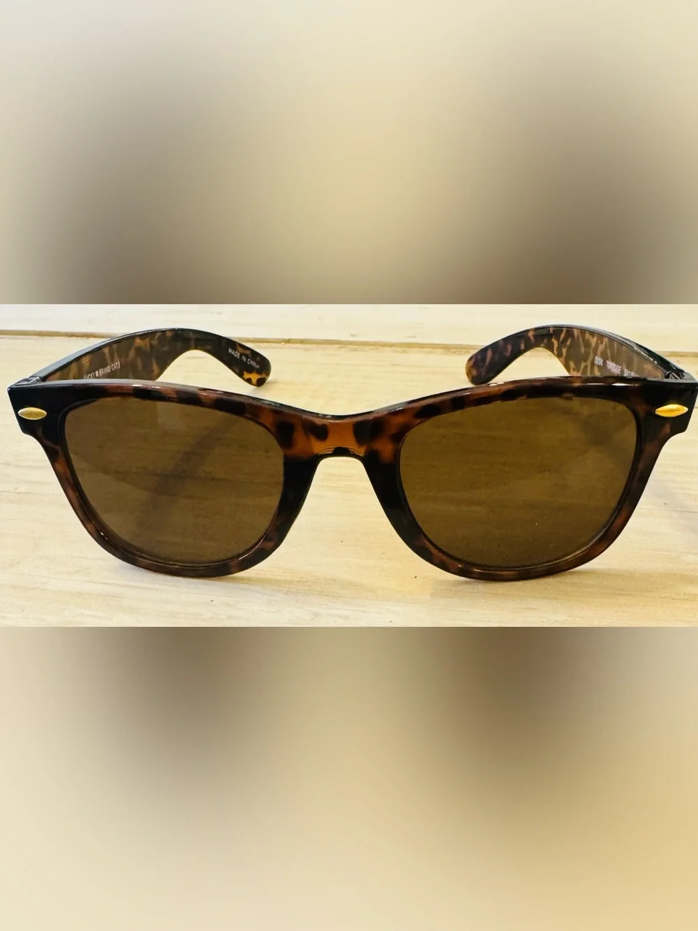 Lucky Brand Dusk Tortoise Cat 3 Sunglasses Brown Tortoise Frames